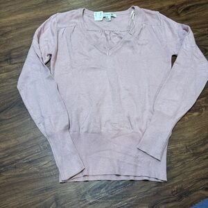 Forever 21 Lilac Light V Neck Sweater
